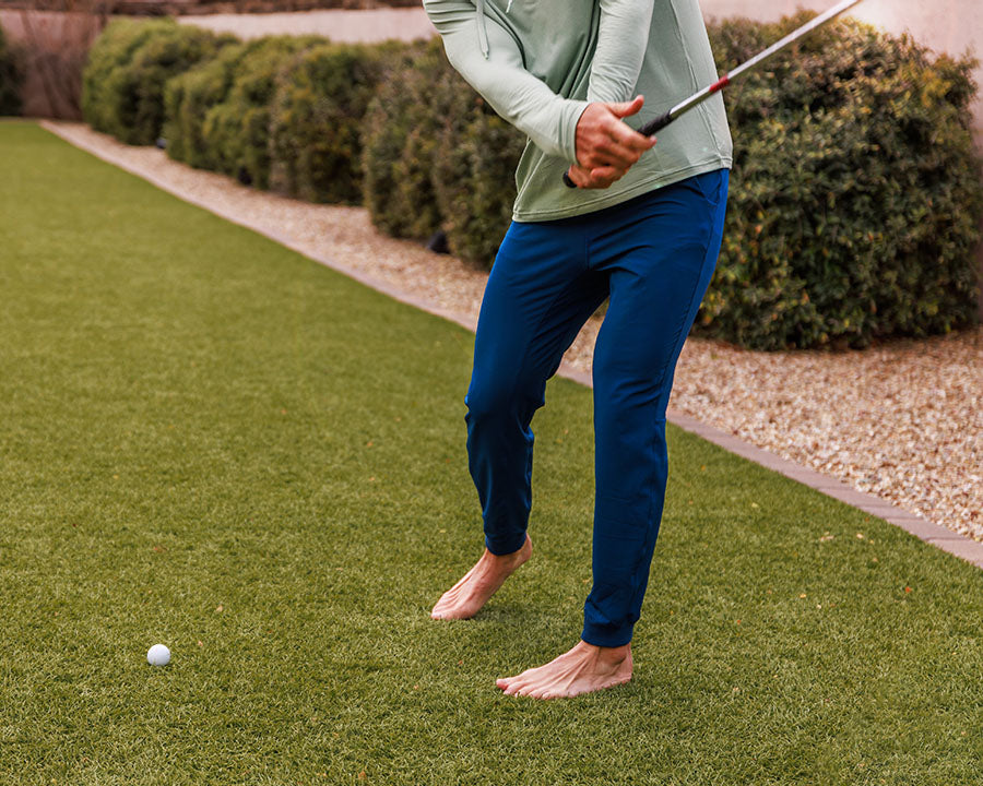Men's UPF Joggers for Golfing in the Sun